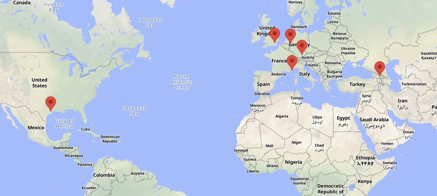 Go-On Group sales and business development locations worldwide